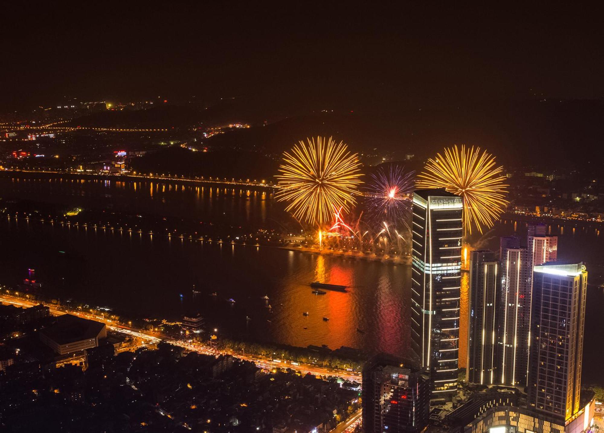 Grand Hyatt Changsha-Close To Helong Sports Center Kültér fotó