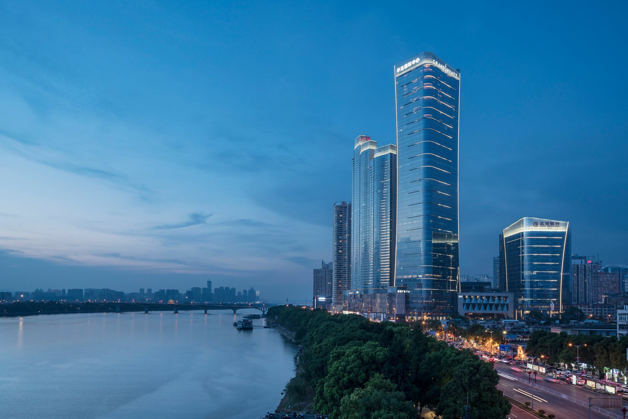Grand Hyatt Changsha-Close To Helong Sports Center Kültér fotó